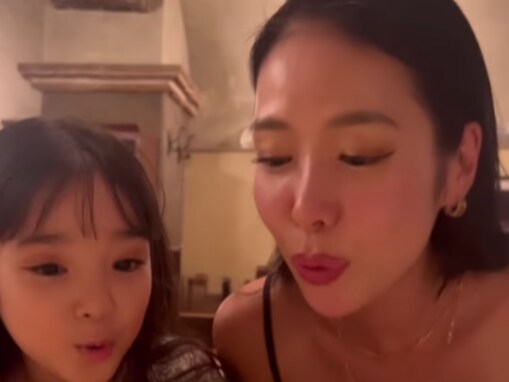 「素敵な娘さん」紅蘭、パートナー撮影？ 娘との豪華誕生日ショット公開「なんてゴージャスな」「セレブだな」