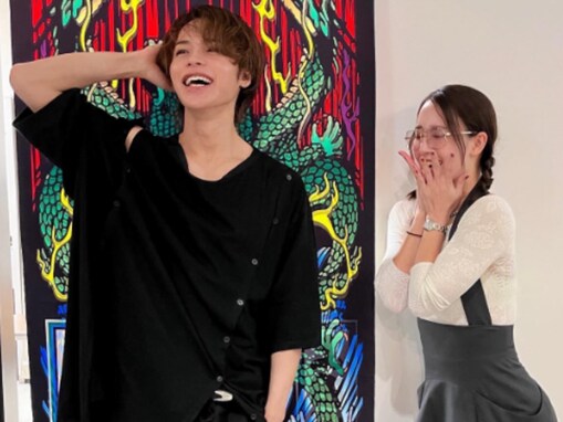 「リアルでニヤけてるよ笑」上田竜也、あの美人俳優を“イチコロ”に!? 「鼻の下伸び過ぎ」「デレデレすなw」