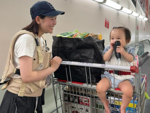 「さすが芸人のDNA？」西野未姫、「娘と初めてコストコ」へ！ 「お姉ちゃまな表情になりましたね」