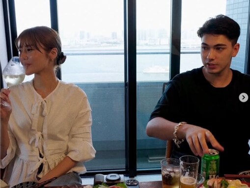 「テラハ時代を思い出す」島袋聖南、“髭なし”夫＆息子とのプライベートショット公開「何だか新鮮です」