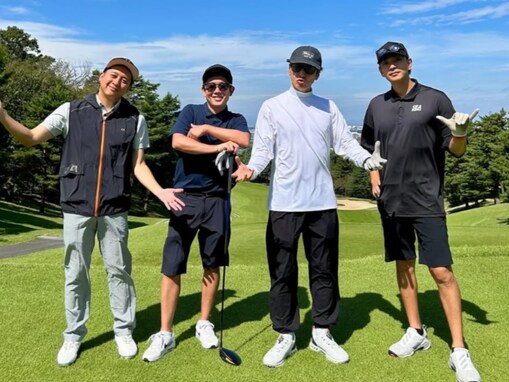 「ダブル中津ーーー！」三浦翔平、生田斗真とのゴルフショット公開「えっっっっっも」「めっちゃ豪華」