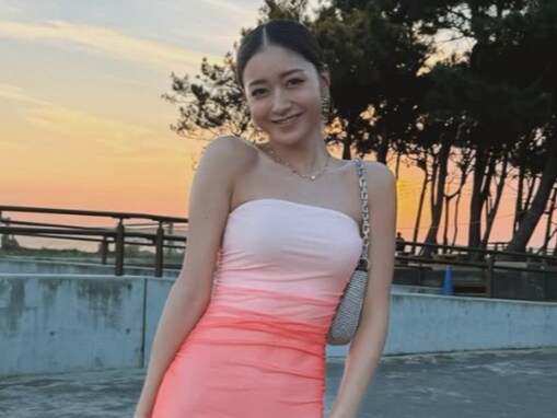 みちょぱ、「地元の友達の結婚式」で“プリンセスすぎる”ドレス姿を披露「一瞬人魚に見えちゃいました」