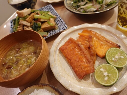 「理想のお食事」加藤綾菜、82歳・加藤茶の健康気遣う豪華な手料理を披露「胃が疲れていたので野菜と魚中心に」