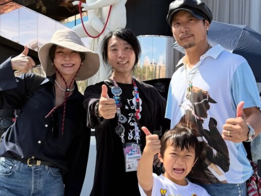 「心から感動しました」宮崎麗果＆黒木啓司、息子と一緒に万博へ！ 「パパママ独り占めの最高の一日」