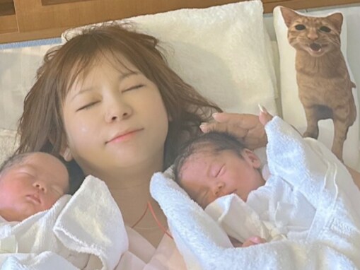 双子出産の中川翔子、帝王切開後の“地獄の腹痛”明かす「本当に気をつけてください」「頑張ってる！」