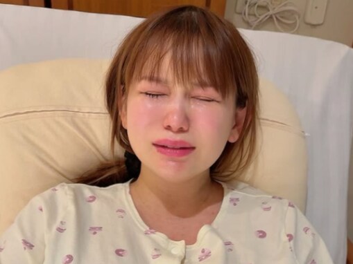 「痛すぎる！！！」中川翔子、帝王切開後の激痛を告白。「マジで無理」“号泣”姿も公開「どんどんどんどん痛い」