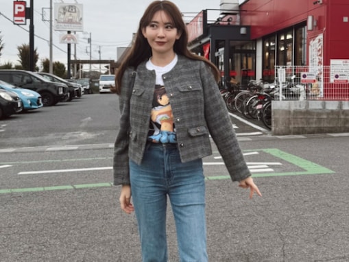 「なぜハルヒT!?」小嶋陽菜、休日ショットに反響！ 「にゃんにゃんがハルヒT着て山岡家行く世界があるの」