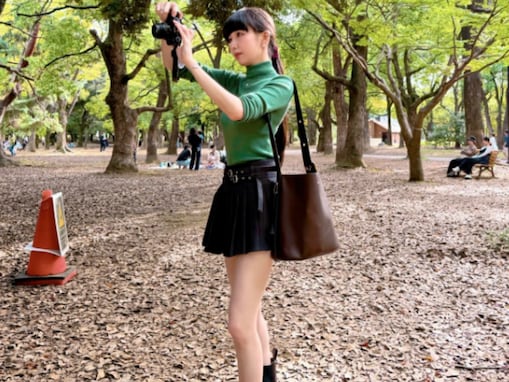 木村拓哉＆工藤静香の長女・Cocomi、「勢い」で購入したミニスカから美脚を披露！ 「盛れすぎている」