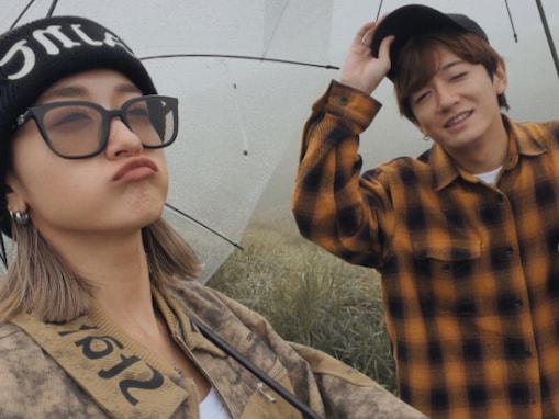 「もう3年なのびっくり」みちょぱ、夫・大倉士門との“弾丸日帰り旅”ショットを公開！ 「運命の2人」