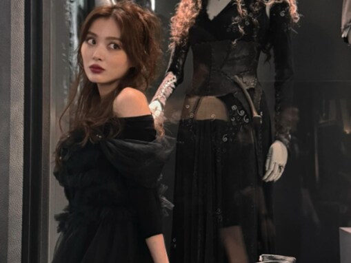 「新たな一面すぎる！」内田理央、ハリポタ“ベラ様風”コーデを披露！ 「ミステリアスな色気が凄い」