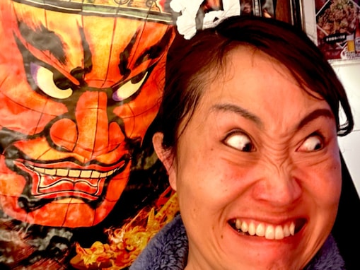 「本物を上回るのやめて～」キンタロー。、表情だけでねぶた祭を再現!? 「メイクなしでこの再現度」