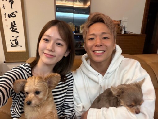 「無事に帰ってきてくれてありがとう」川口葵、帰宅した夫・武尊を祝福「最強夫婦ダー」「幸せそう」