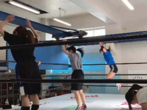 「貴重な映像」フワちゃん、きついトレーニング風景公開「凄すぎ　俺なら泣く」「見てるだけで疲れた」