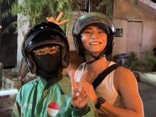 「肉体美に目が」與真司郎、バリでのプライベートショットに反響！ 「相変わらずタンクトップ」