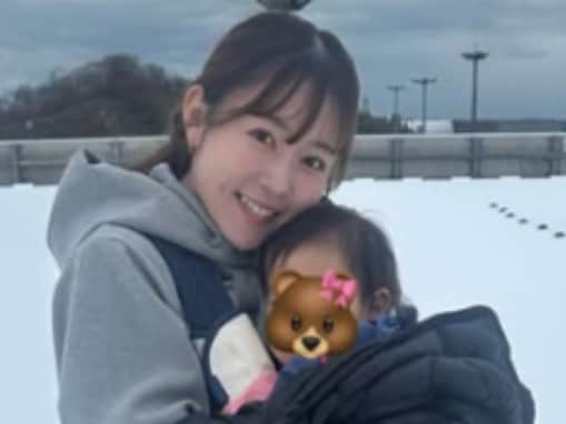 「旦那さんと顔にてる！」元AKB、プロ野球選手夫の母校へ！ 「山口家みんな顔似てて可愛いな〜」