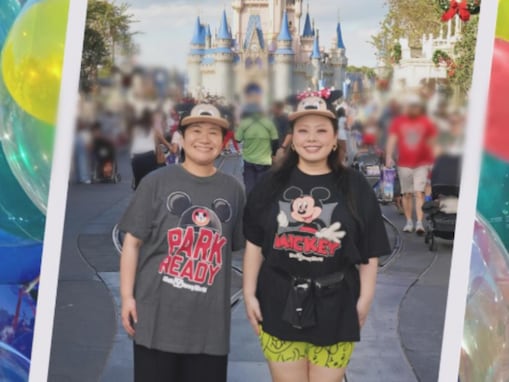 「左手消えてない？」近藤春菜、渡辺直美とのディズニーショットに反響「めっちゃ笑った」「楽しそう～」