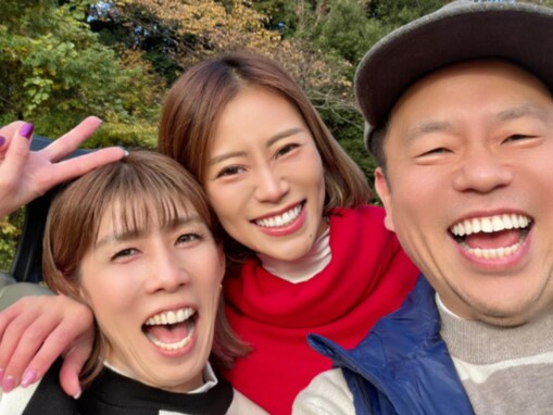 「最高のメンバー」吉田沙保里、人気芸人とのゴルフショット公開！ 「豪華過ぎない？」「楽しそう」