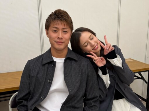 「いつでもラブラブ」丸高愛実、夫・柿谷曜一朗との密着ショットに反響！ 「美男美女」「推し夫婦」