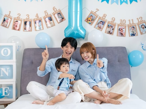 「本当に理想」美人モデル、イケメン夫＆息子との家族ショット公開「愛されて育ったんだろうなって」