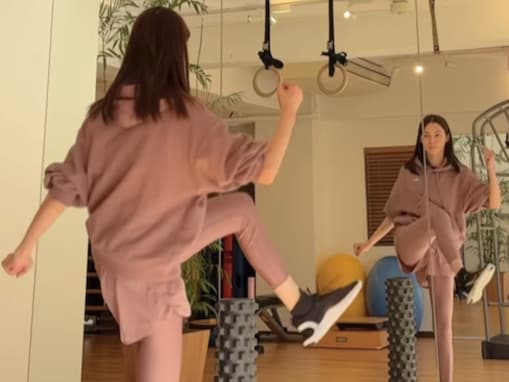 押切もえ、長過ぎる圧巻の美脚を披露「素晴らしいスタイル」「10年継続って大変なのに、、、すごい」