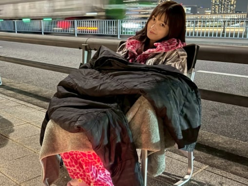 「橋本環奈が道端に落ちてる」橋本環奈、ドラマオフショットに反響！「交通量調査してるのかと思った」