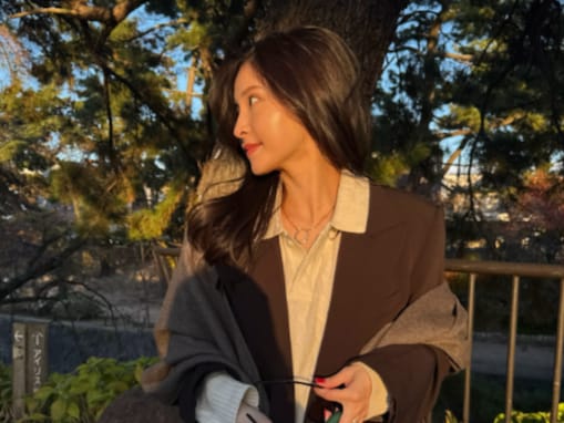 「自然体な奥さま」堂安律の美人妻、日本に滞在？ 最新の帰国ショットに反響「かわゆい」「美しい」