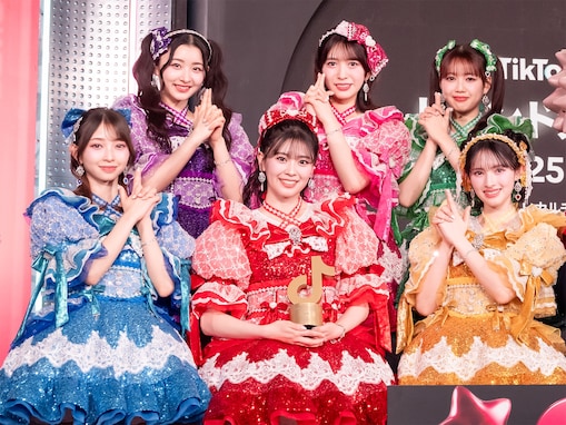 【TikTokトレンド大賞2025】超ときめき♡宣伝部、TikTokトレンド大賞のインパクト・ソング部門賞を受賞！