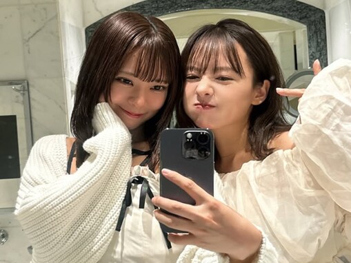 「なんと？！」山田菜々、美人妹との密着ショットに反響！ 「最強姉妹」「可愛いがすぎる」