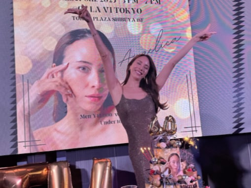 「美しすぎ」40歳になった道端アンジェリカ、再婚夫とのキスショット公開！ 「めっちゃ可愛すぎる」