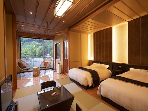 【楽天トラベルスーパーSALE】「花やしき浮舟園」が今だけ特別価格に！ 宇治川沿いの静寂に包まれる雅な宿【12月11日】