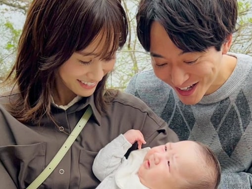 人気俳優、前田敦子と赤ちゃんを抱く“夫婦”ショットを公開！ 「お父さんだったら、、幸せだろうな」