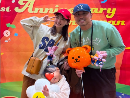 「ほんっっっと幸せだぁ」おのののか、夫・塩浦慎理＆娘との家族3ショット＆“夫への感謝”に反響！