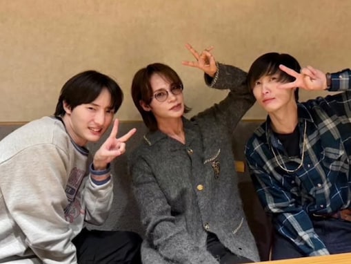 上田竜也、後輩とのプライベートショット公開！ “意外な組み合わせで飯”に行く「3人とも美男子すぎて」