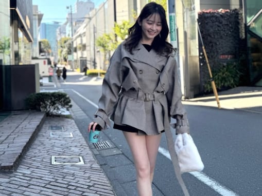 「脚無双」「もう殿堂入り」久間田琳加、美脚すぎる私服姿に「3次元の世界に存在するとは…」の声！