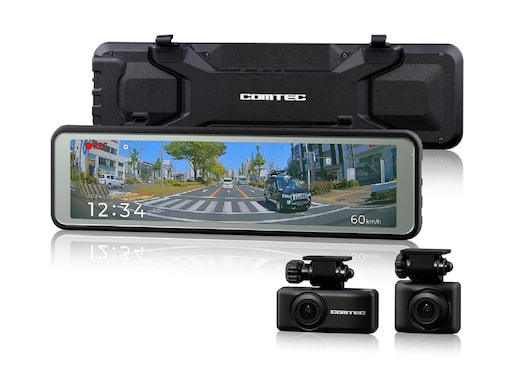 【Amazonセール】コムテック の「ミラー型ドライブレコーダー」が特別価格で登場中