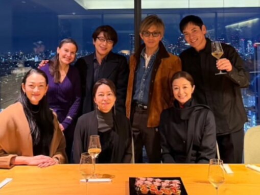 冨永愛、木村拓哉＆鈴木京香ら豪華俳優陣と『グランメゾン東京』忘年会を開催！ 「素敵な時間をありがとう」