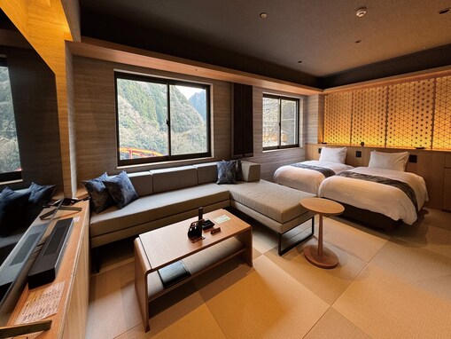 【楽天トラベル新春フェア】「峡谷の湯宿 大歩危峡まんなか」が今だけ特別価格に！ 峡谷の自然と温泉料理で心ほどける滞在【12月23日】