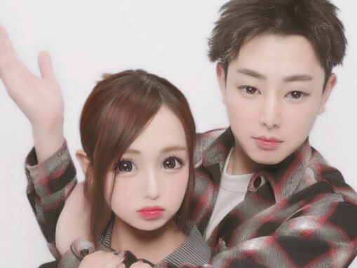 「やっぱ顔長くね？」元ばんばんざい・るな、夫とのプリクラに反響「はんくんどうした？w」「面白すぎ」