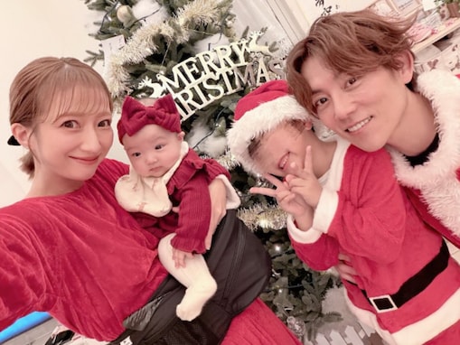 「みんなで仮装」辻希美＆杉浦太陽、豪華クリスマスパーティーの様子を公開！ 「夢は初めてのXmas」