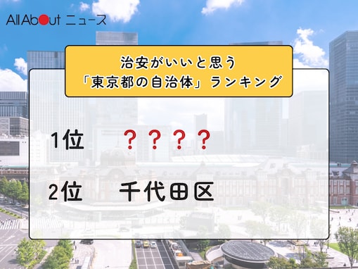 治安がいいと思う「東京都の自治体」ランキング！ 2位「千代田区」を抑えた1位は？【2025年調査】