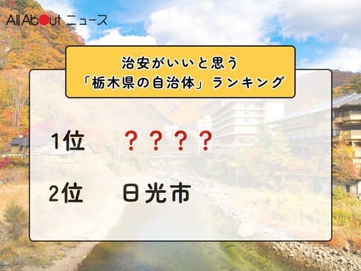 治安がいいと思う「栃木県の自治体」ランキング！ 2位「日光市」を抑えた1位は？【2025年調査】