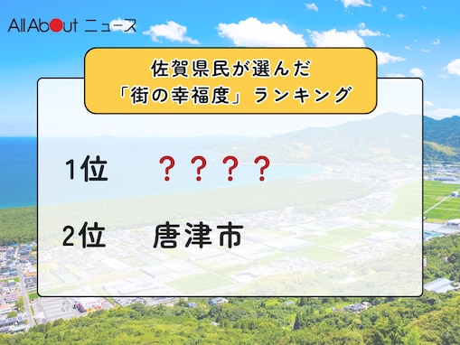 【2025年版】佐賀県民が選んだ「街の幸福度（自治体）」ランキング！ 2位「唐津市」、では1位は？