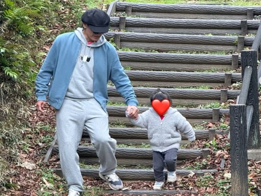 「両親に似てる」丸山桂里奈、“よく喧嘩する”娘＆イケメン夫との休日ショット！「アスリートのDNA」