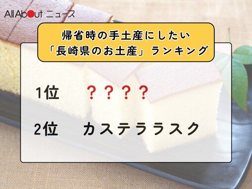帰省時の手土産にしたい「長崎県のお土産」ランキング！ 2位「カステララスク」を抑えた1位は？【2025年調査】