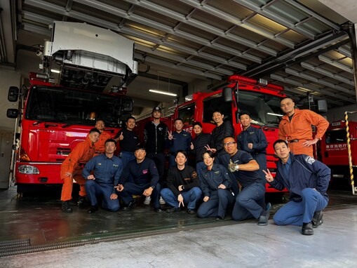 「神対応！」ダルビッシュ有、娘＆息子と消防署見学へ！ 「パパの顔のダルさんもまた良い」