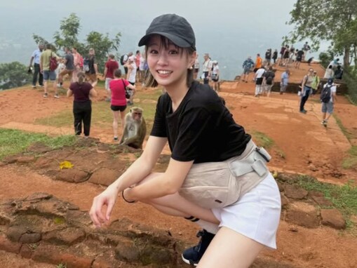 「いやいや!可愛すぎるだろ!!」島田晴香、海外で美脚ショット公開「また一段と可愛くなった気がする」