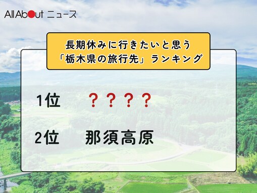 長期休みに行きたいと思う「栃木県の旅行先」ランキング！ 2位「那須高原」を抑えた1位は？【2025年調査】