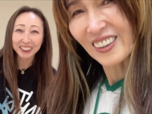 「めちゃくちゃ久しぶりに」工藤静香、TRFメンバーと“動く”姿を披露「動かないなりに努力しないとね」