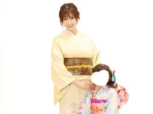 「お母さんなんだなあ」熊田曜子、娘との七五三ショットに反響！ 「着物姿が美しい」「綺麗」