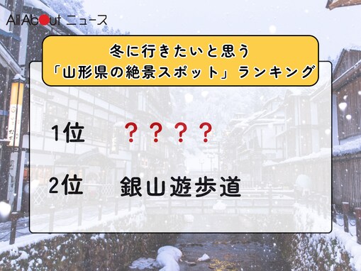 冬に行きたいと思う「山形県の絶景スポット」ランキング！ 2位「銀山遊歩道」を抑えた1位は？【2026年調査】